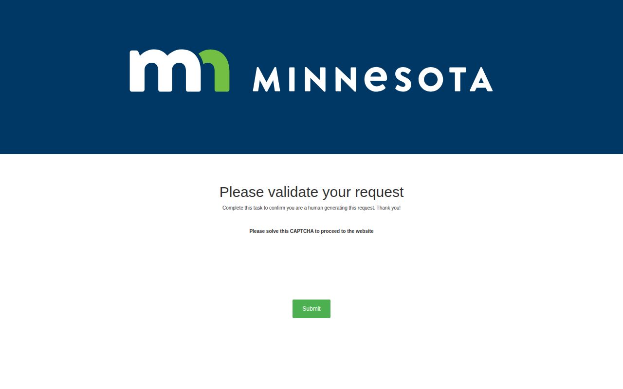 Faribault County Minnesota DOC offender record search page